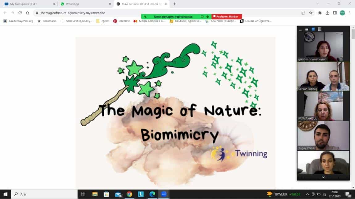 Doğanın Sihirli Dünyası: Biomimicry ve Melody of STEAM Projeleri Yola Çıktı!